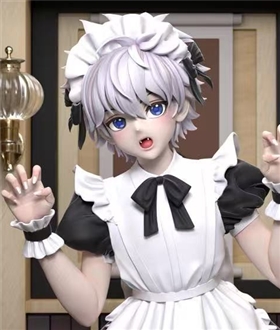 Killua-Zoldyck-in-the-Black-Walnut-Wood-Stand-Hunter-x-Hunter