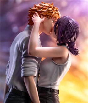 Denji-kiss-Reze-Chainsaw-Man