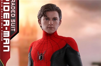 เผยให้เห็นซักที กับภาพใบหน้าทอม ฮอลแลนด์ ในแบบ Spider-Man (Upgraded Suit)